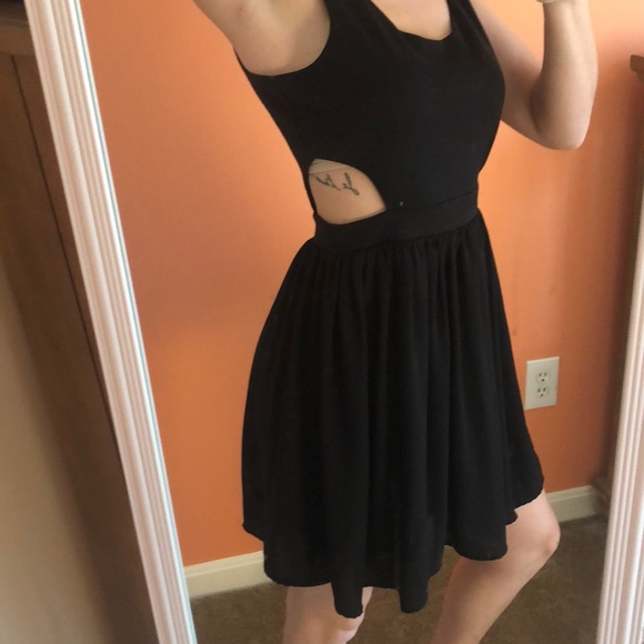 Marshalls Dresses & Skirts - Black Cutout Dress